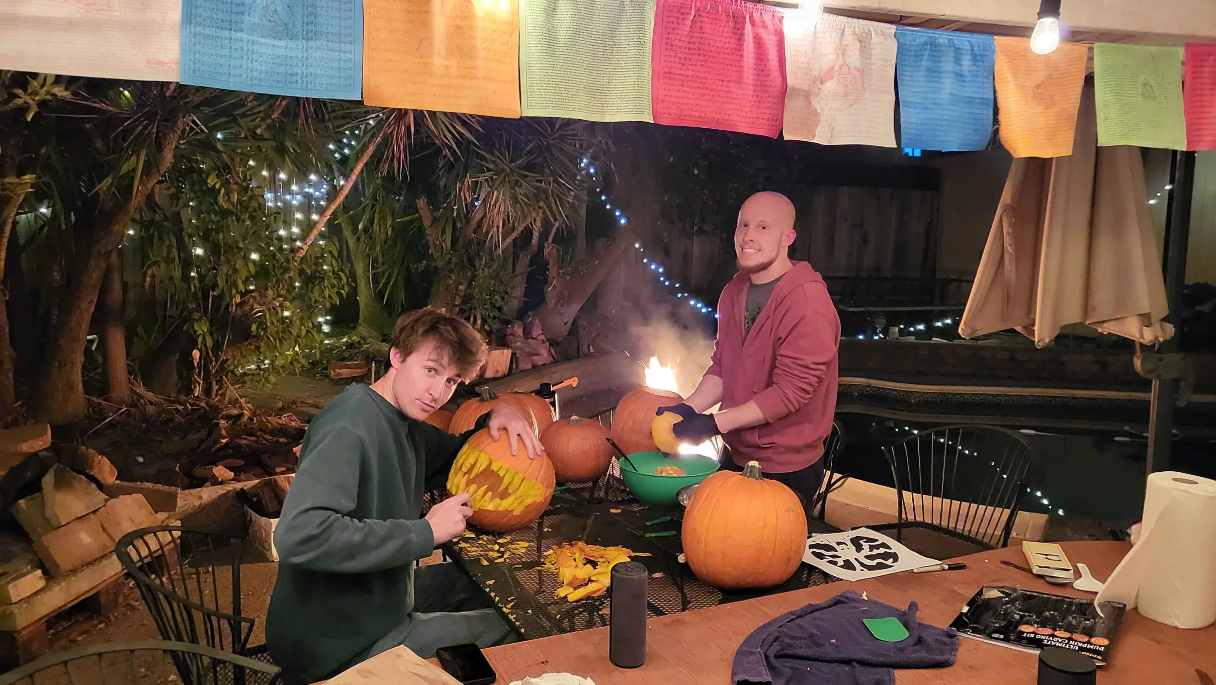 Pumpkin carving
